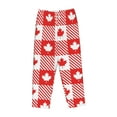 thumbnail image 4 of Balery Maple Leaves1 print Women's Pajama Pants,Ultra Lightweight Pjs,Lounge Pant-XX-Large, 4 of 9