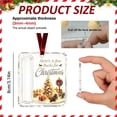 thumbnail image 3 of Christmas Cash Treat Holder Ornament, Personalized Christmas Tree Money Holder Decor, Secret Santa Gift Festive Party Favor, 3 of 7