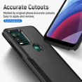 thumbnail image 4 of Compatible for Moto G Stylus 5G Case,Hard Back & Soft TPU Dual Layer Design,Slim Cover,Anti-Scratch Phone Case,Full Body Shockproof Protective for Moto G Stylus 5G 2021 Case (Black), 4 of 13