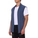 thumbnail image 4 of INSPIRAR CHIC Chaleco para Hombre Sin Mangas con Frente Abierto y Dobladillo Asimétrico 50 Azul Marino, 4 of 7
