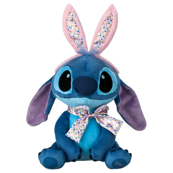 Disney 2023 Easter Stitch Plush (Bunny Ears & Satin Bowtie)