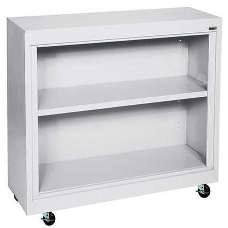 SANDUSKY BM10361830-22 Mobile Bookcase,36x18x30 in, White G1848275 SANDUSKY BM10361830-22 Mobile Bookcase,36x18x30 in, White G1848275
