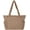 A02-khaki, variant on CoCopeaunt Quilted Tote Bags for Women Lightweight Puffer Padding Shoulder Bag Large Nylon Tote Handbag Zipper Closure