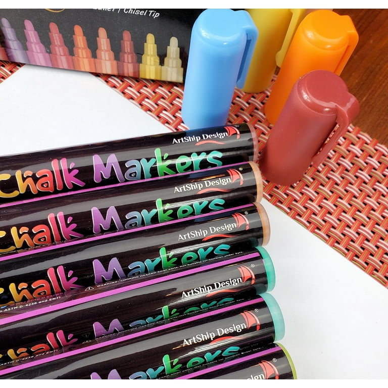 D.I.Y Bright Chalk Board Markers - Dual Tip