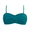 thumbnail image 5 of Wdgfv Women Twist Bandeau Bikini Top Strapless Swimsuit Top Only, 5 of 6