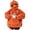 C-Orange222, variant on DHFJKG Blanket Hoodies For Women Halloween Pumpkin Sweatshirts Fuzzy Oversized Hoodie Ghost Print Flannel Tops