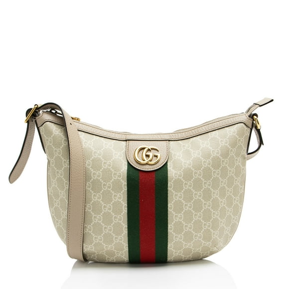Pre-Owned Gucci GG Supreme Ophidia Medium Shoulder Bag