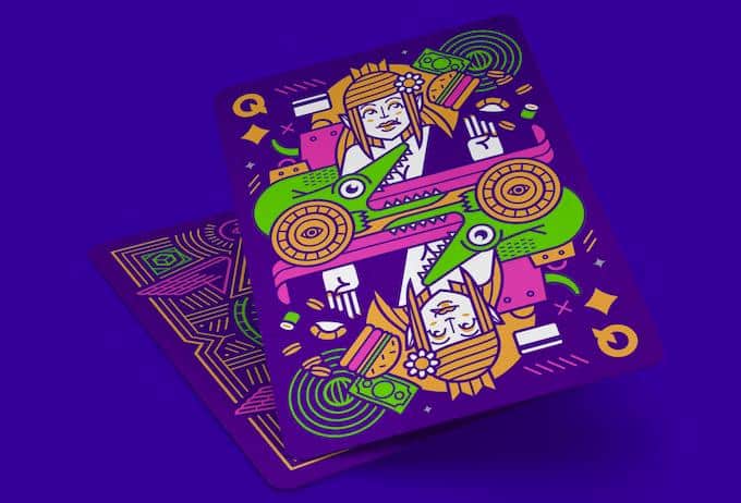 Modern Idols: Extreme Fear Playing Cards by Giovanni Meroni/Thirdway Industries