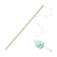 thumbnail image 2 of SPRING PARK Cartoon Fruit Animal Doll Teaser and Exerciser for Cat and Kitten - Cat Toy Interactive Cat Wand with Bell, 2 of 7