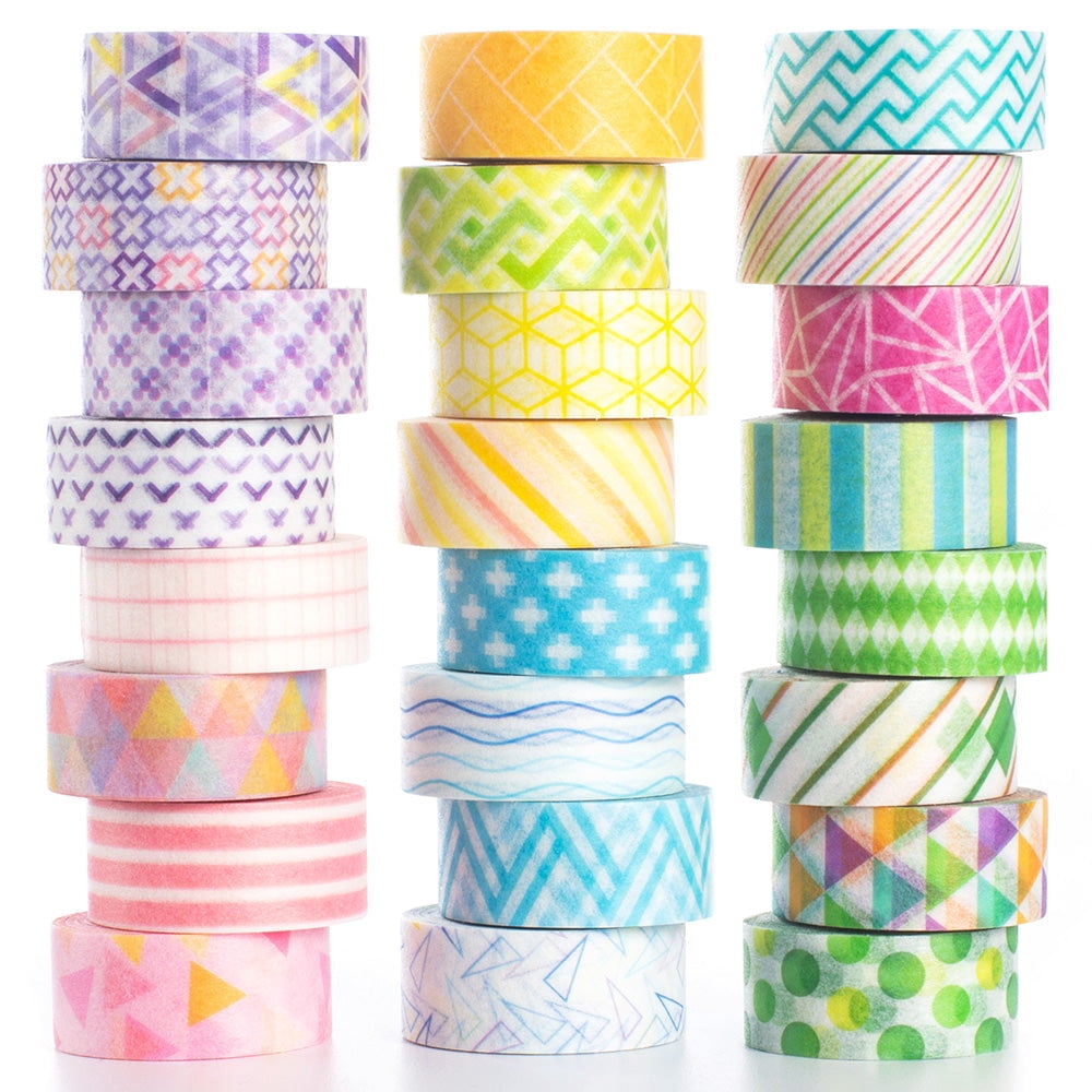 320 Printable WASHI TAPE STRIPS Variety Pack | Mega Bundle Of 320 Printable Washi Tapes, Printable Junk Journal Elements, Printable Strips - View #10