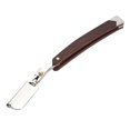 thumbnail image 3 of Retro Wood Handle 10pcs Blade Head Shaving Razor Folding Shaver Male Face Cleansing Care Tool, 3 of 5