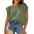 thumbnail image 1 of Top Prettygarden con mangas de ganchillo para mujer, primavera-verano, 1 of 8
