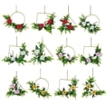 thumbnail image 4 of Monstrate Decoración de boda con flores artificiales: interior o exterior Elegante Bajo mantenimiento Fácil de limpiar Durabilidad duradera Decoración del hogar champán delta, 4 of 6