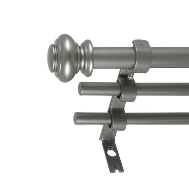 Better Homes & Gardens 3/4" Adjustable Triple Drapery Rod Set, 42120