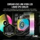 thumbnail image 2 of ENFRIAMIENTO CORSAIR ICUE LINK H100I LCD RGB, 2 of 9