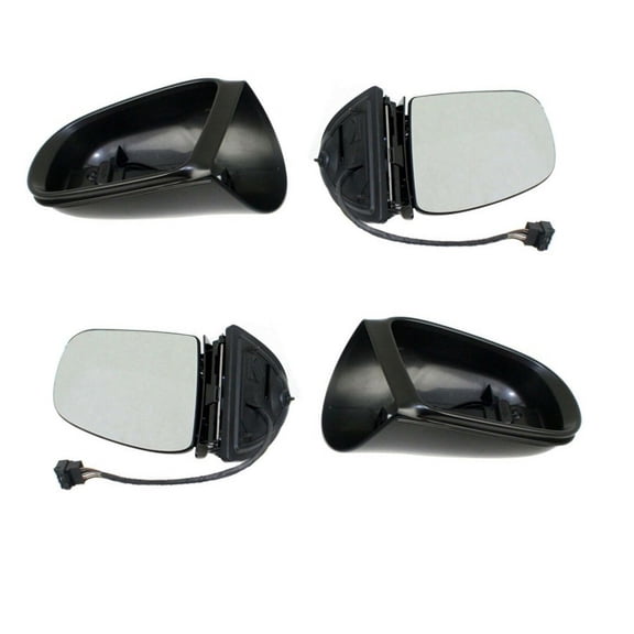 For 02-05 Benz ML-Class Rear View Mirror Power Heated w/Memory & Signal Set Pair