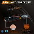 thumbnail image 5 of 2X Amber Lens Front Corner Side Marker Light Turn Signal Light Fender Light  Reflector Light W/ Amber LED For 2009 2010 2011 2012 2013 2014 2015 2016 Porsche Panamera 970 Chassis G1(Before facelift), 5 of 9