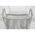 thumbnail image 6 of Seasonal Living Archipelago 18" Aluminum Dining Arm Chairs in White (Set of 2), 6 of 8