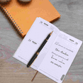Meeting Notepad Agenda Notebook 2025 Schedule Office Planner Travel 24/