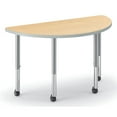 thumbnail image 2 of HON HESH3060E.N.D.K Build 60 in. x 30 in. Half Round Shape Table Top - Natural Maple, 2 of 2