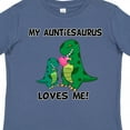 thumbnail image 4 of Inktastic My Auntiesaurus Loves Me Boys or Girls Toddler T-Shirt, 4 of 5