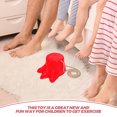thumbnail image 3 of WHAMVOX 2Pcs Stilt Feet Walking Toy Red Claw Shape Thickened Design for Playground Fun, 3 of 8