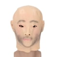 thumbnail image 2 of Visible Latex Headgear, Bald Multifuntional Latex Headgear  for Cosplay, 2 of 7