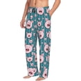 thumbnail image 6 of Sikiie Funny Pig Faces Mens Pajama Pants Sleep & Lounge Pants, PJ Bottoms With elastic waistb and Pockets XX-Large, 6 of 6