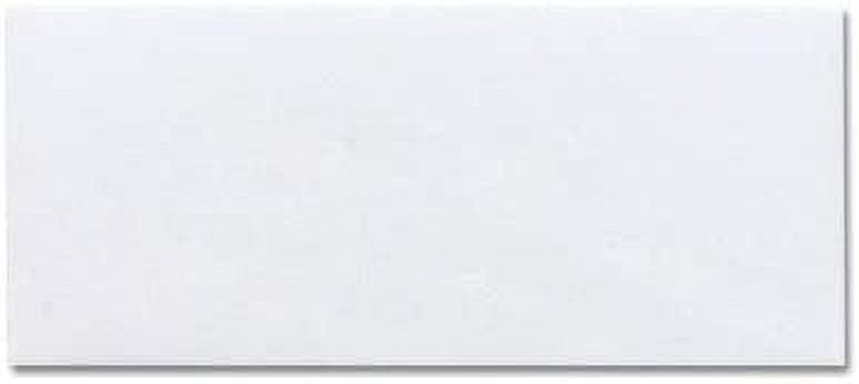 #10 White Business Reguler Commercial Envelopes 4-1/8 X 9-1/2 Inch. (1000 Envelopes)