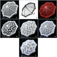 thumbnail image 3 of 46cm Mini Vintage Lace Umbrella Small Wedding Umbrella for Bride Wedding Gift Kids Stage Performance Decoration 7 Styles, 3 of 19