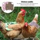 thumbnail image 4 of Delantal de silla de montar para gallinas de corral, chaleco de seguridad para gallinas, delantal de silla de montar para gallinas de corral de doble espesor con protectores de espalda y alas (juego d, 4 of 5