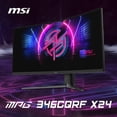 thumbnail image 5 of MSI 346CQRF X24 Monitor LCD para Juegos con Pantalla Curva UWQHD de 34", 21:9, 5 of 5
