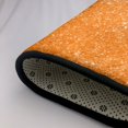 thumbnail image 5 of Orange Glitter2 Shaggy Area Rug, Rugs for Living Room Bedroom Non Slip Door Mat Indoor Carpet Machine Washable Nursery Home Decor Floor Mats for Entryway 60x39in-#, 5 of 5