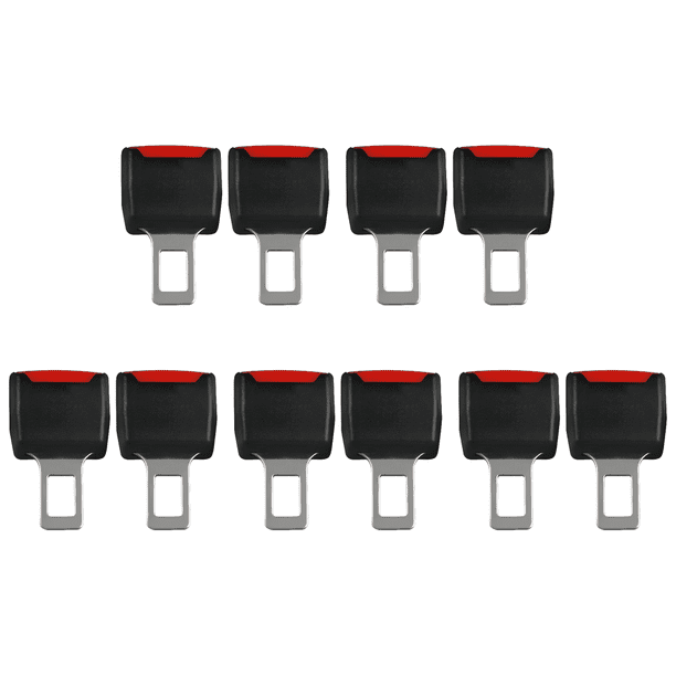 Hebilla para Seguridad Coche Extensor Enchufe Ajustable Accesorios Asiento 2 Uds.