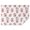 Pink Cow Strawberry, variant on White Cow Happy Face Pattern Rectangle Tablecloth 60"x84",Waterproof Polyester Rectangle Table Cloth, Wipeable Spillproof Polyester Tablecloth for Dining, Camping, Indoor and Outdoor