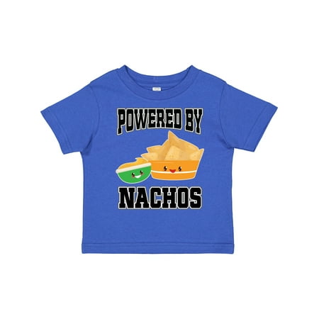 

Inktastic Powered by Nachos Gift Toddler Boy or Toddler Girl T-Shirt