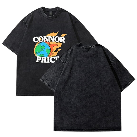 Connor Price Merch retro cotton unisex fashionable short sleeved T-shirt top