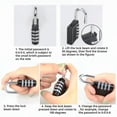 thumbnail image 5 of 4-digit Combination Lock Warehouse Door Locker Backpack Zinc Alloy Waterproof And Corrosion-resistant Mini Outdoor Burglar Lock, 5 of 5