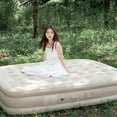thumbnail image 3 of Mattress Inflatable Mattress with Electric Pump One Click Automatic Quick Inflation Deflation Air Mattress Comfortable Water-resistance 2 Person for Home Guests Travel Camping, 3 of 7