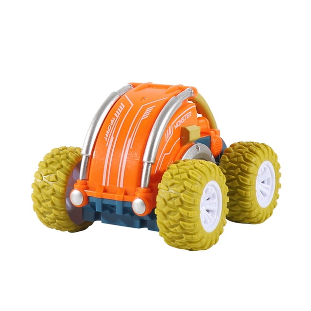 Coche de control remoto Stunt Car 2.4 Ghz Camión de juguete de alta velocidad - Camión RC impermeable para todo terreno para niños y niñas Coches con baterías recargables Sincero Hogar
