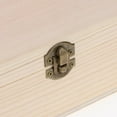 thumbnail image 4 of Caja De Almacenamiento De Inacabada, Caja De Tesoro De Almacenamiento De Caja De Joyería De Rectángulo El jinwen Joyero de madera, 4 of 8