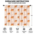 thumbnail image 2 of Blackout Kids Curtains,Cartoon Pug Dog Childrens Insulated Curtains Set Of 2,Bedroom Essentials,Toddler Room Decor 52"x84"(132x213cm), 2 of 4
