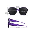thumbnail image 5 of TINHAO Oversized Sunglasses Fit Over Glasses for Women, Polarized Square Fitover Sun Shades UV400 Protection, 5 of 6