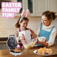 thumbnail image 2 of Waffle Wow Mini Máquina Eléctrica para Hacer Gofres Easter Bunny, Antiadherente, 2 of 5