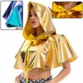 thumbnail image 1 of Halloween Short Cape Medieval Cloak Cowl Hat Hood Cosplay Accessory, 1 of 2