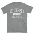 thumbnail image 1 of Leitchfield Kentucky Classic Established Men's Cotton T-Shirt, 1 of 1