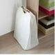 thumbnail image 4 of Cesta de lavandería grande, elegante y duradera, con revestimiento de plástico impermeable y asa de bambú natural para almacenamiento en la sala de estar (1 unidad), 4 of 5