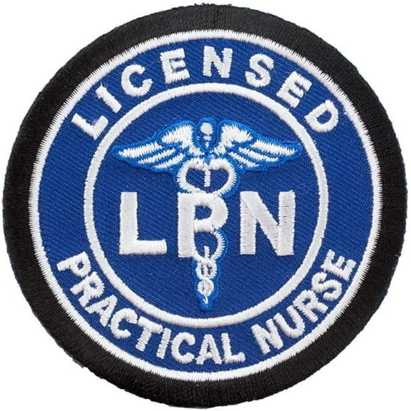 Licensed Practical Nurse LPN Blue Patch, Medical Patches