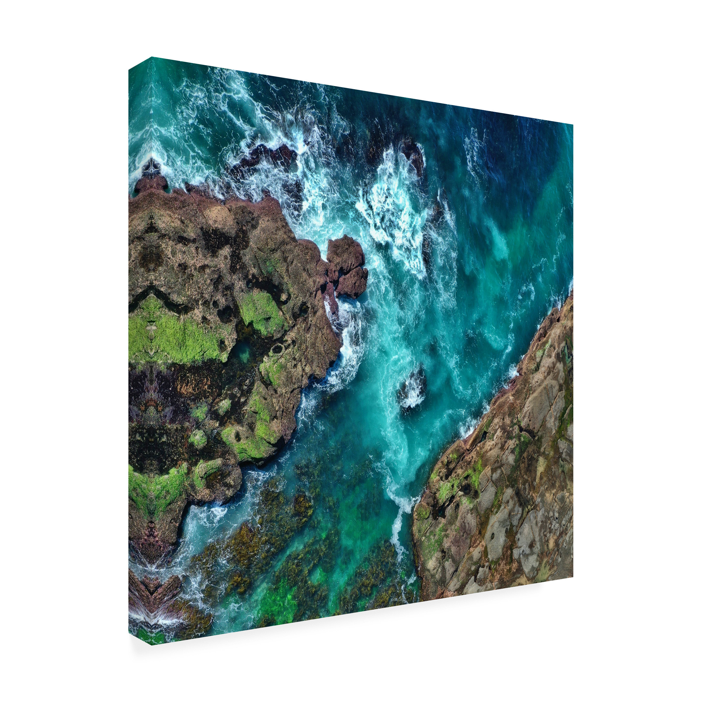 Beata Czyzowska Young 'From Above' Canvas Art
