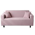 thumbnail image 1 of English sofa cover Solid Color Jacquard Fabric sofa cover All-in-One Universal sofa cover, 1 of 5